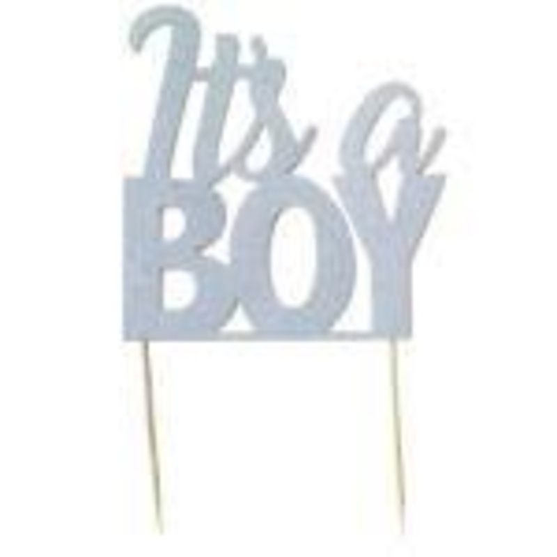 Baby Boy Cake Topper | Baby Shower