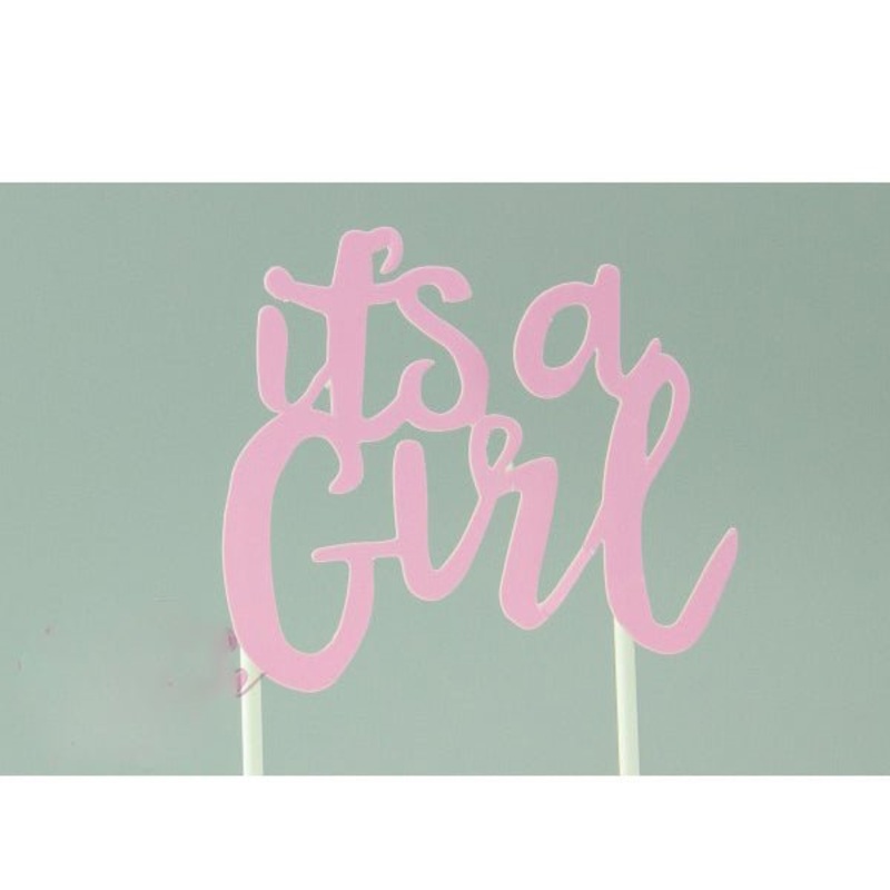 Baby Shower Cake Topper - It's a Girl