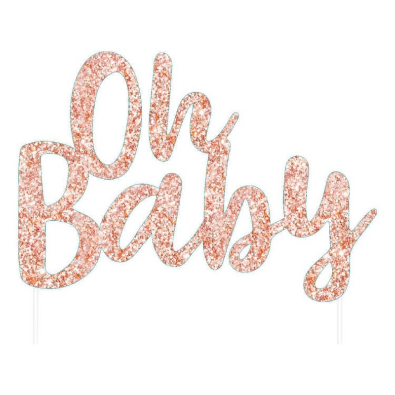 Baby Shower Cake Topper - Oh Baby