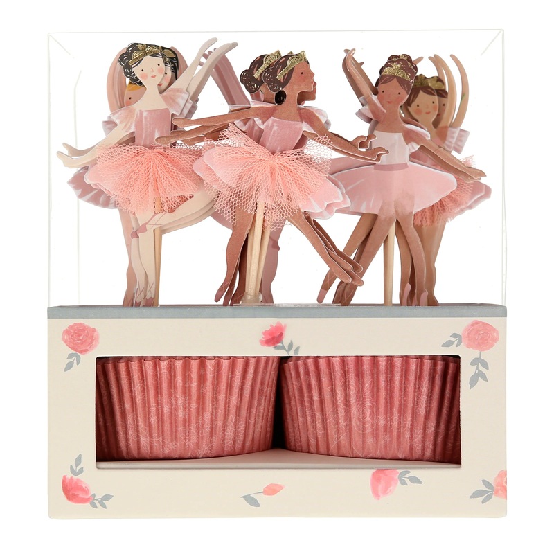 BALLERINA CUPCAKE KIT BY MERI MERI