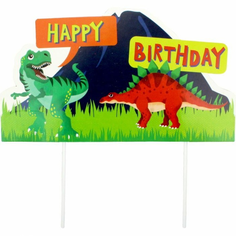 Dinosaur Roar Cake Topper