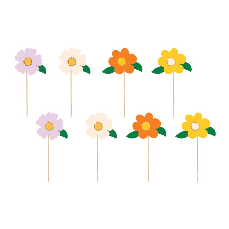 Flower Cake Toppers