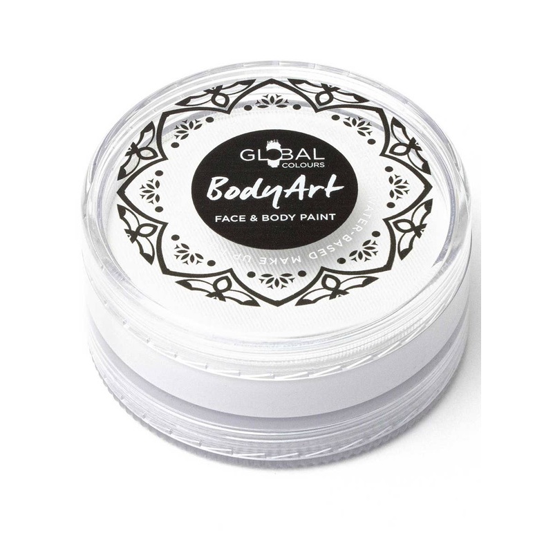 Global 90 Gram Bright White Water Activated Cake Makeup