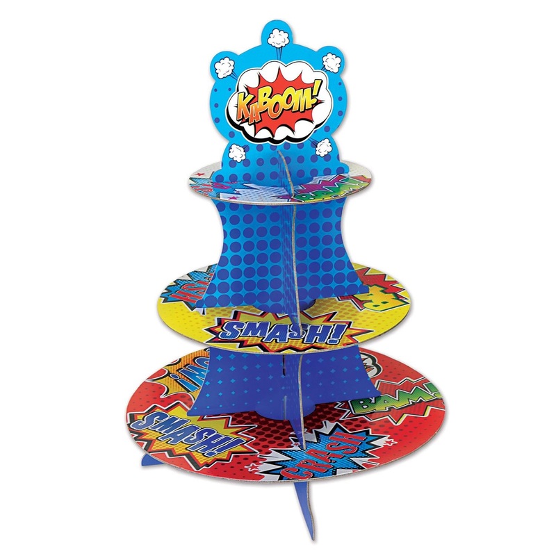 Hero Party Cupcake Stand