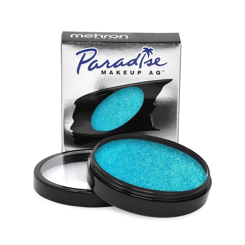 Paradise AQ 40g Metallic Light Blue Cake Makeup