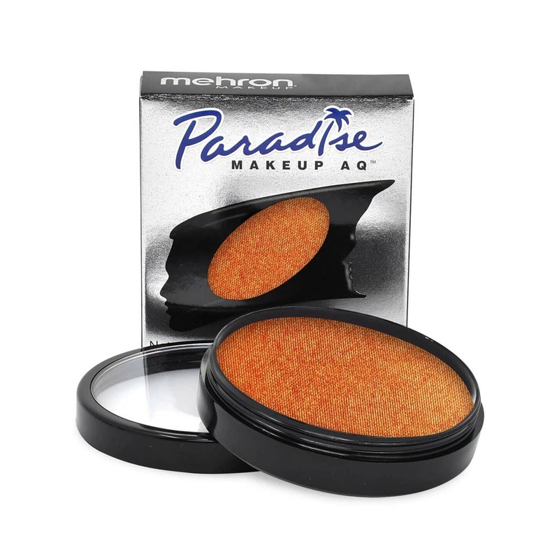 Paradise AQ 40g Metallic Orange Cake Makeup