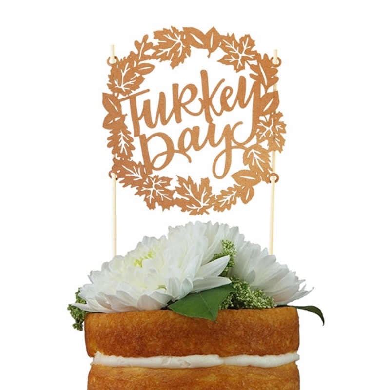 Turkey Day Cake Topper