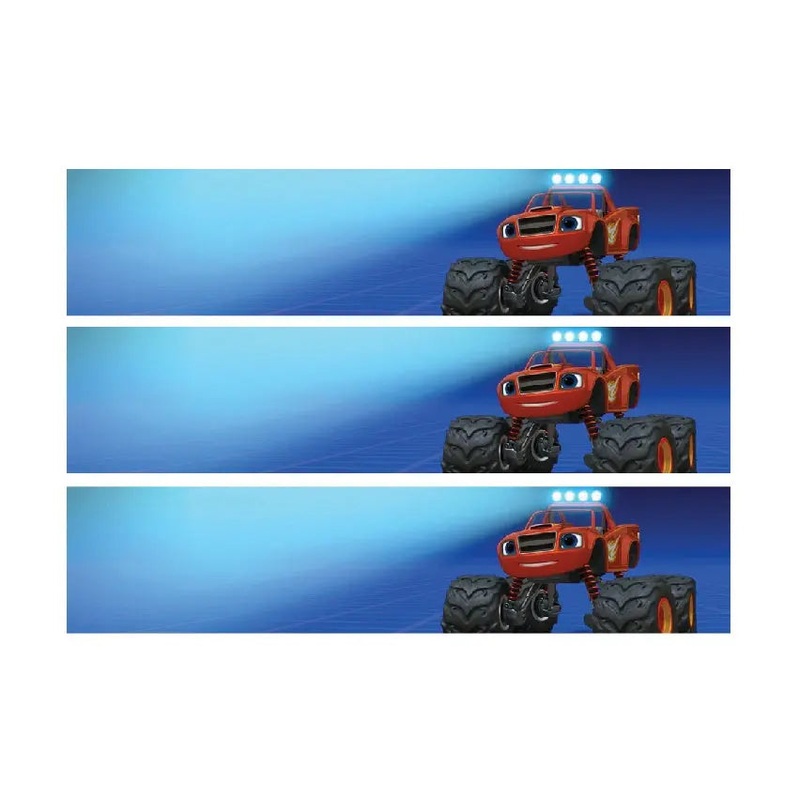 Blaze and the Monster Machines Cake Strip Edible Images