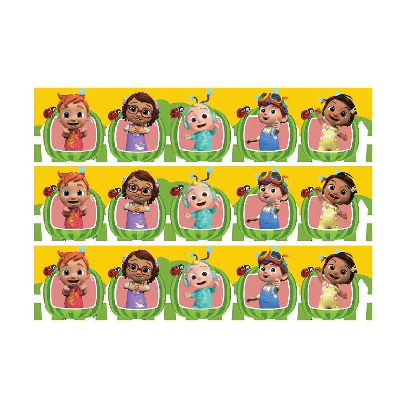 Cocomelon Cake Strip Edible Images