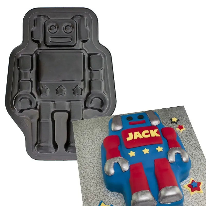 Robot Cake Tin Hire