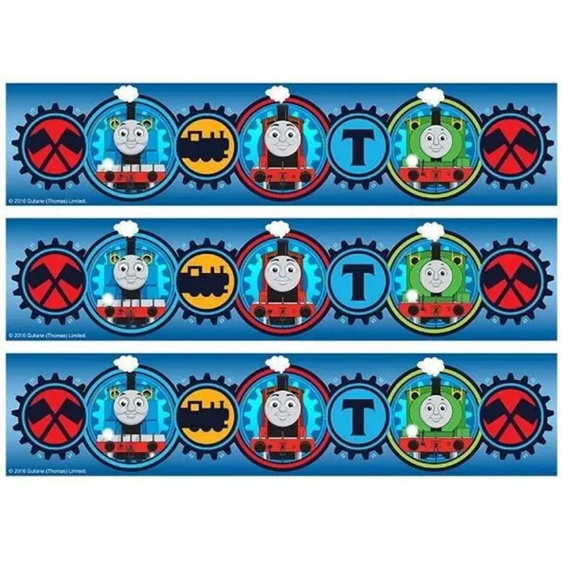 Thomas the Tank Engine Cake Strip Edible Images