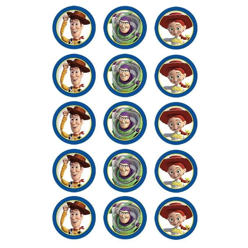 Toy Story Edible Cupcake Images