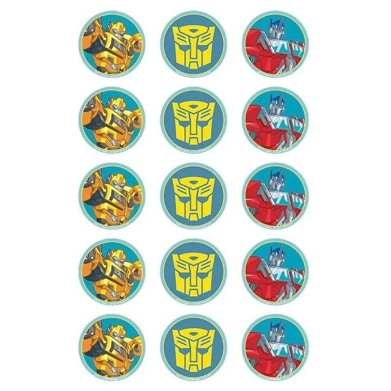 Transformers Edible Cupcake Images