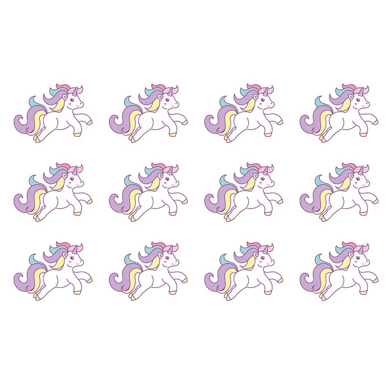 Unicorn Cake Strip Edible Images
