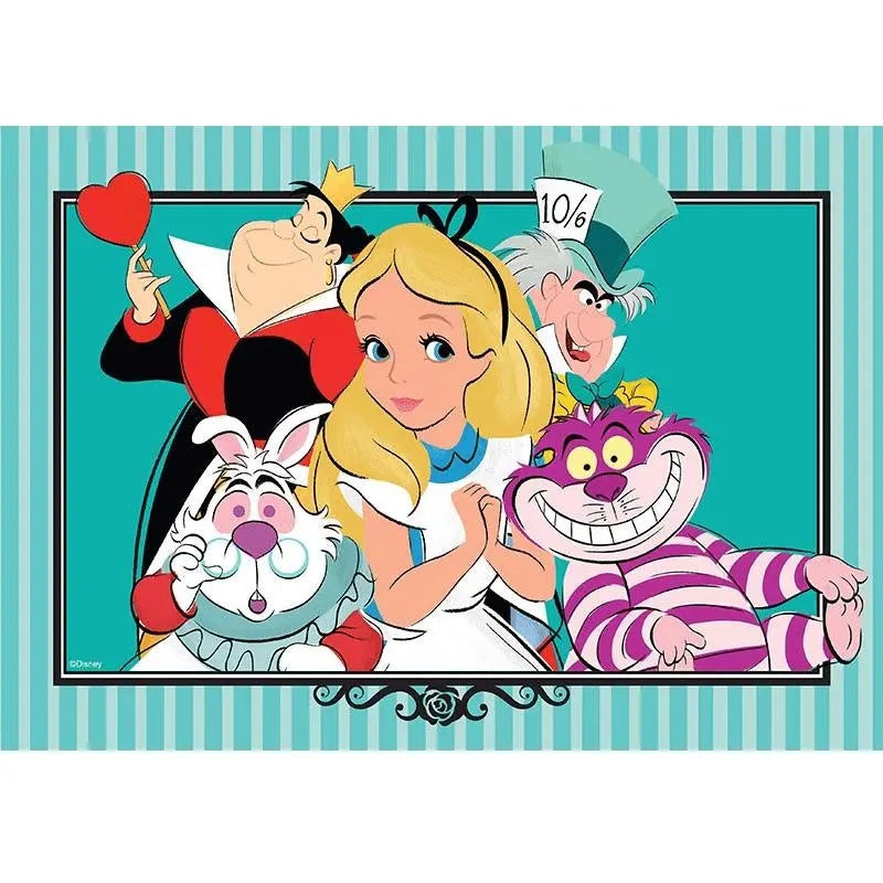 Alice In Wonderland Edible Cake Image - A4 Size