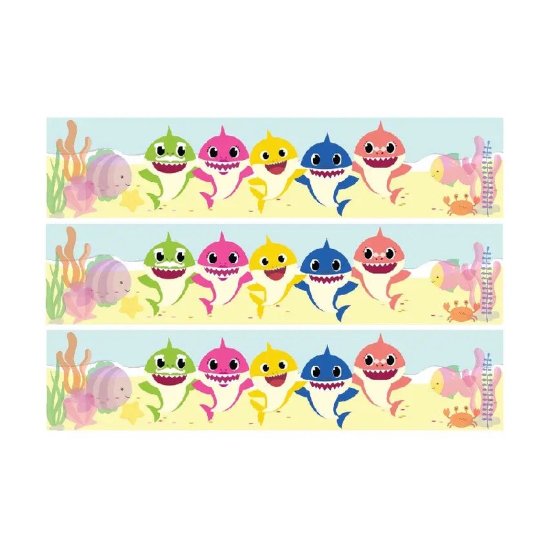 Baby Shark Cake Strip Edible Images