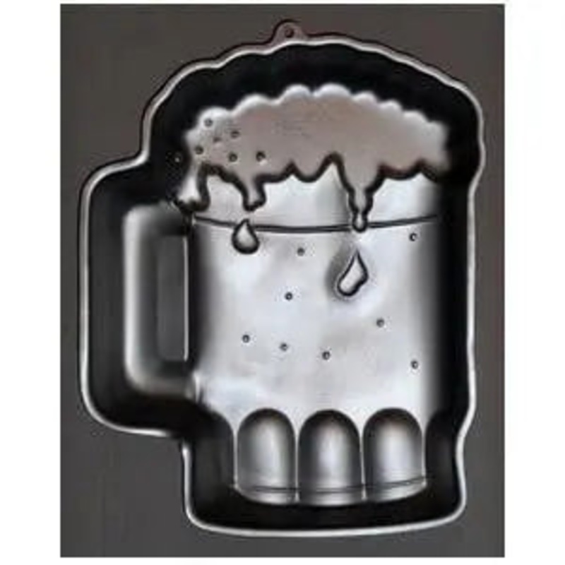 Beer Mug Cake Tin Hire