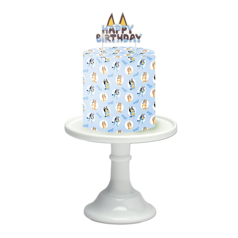 Bluey Edible Cake Wrap
