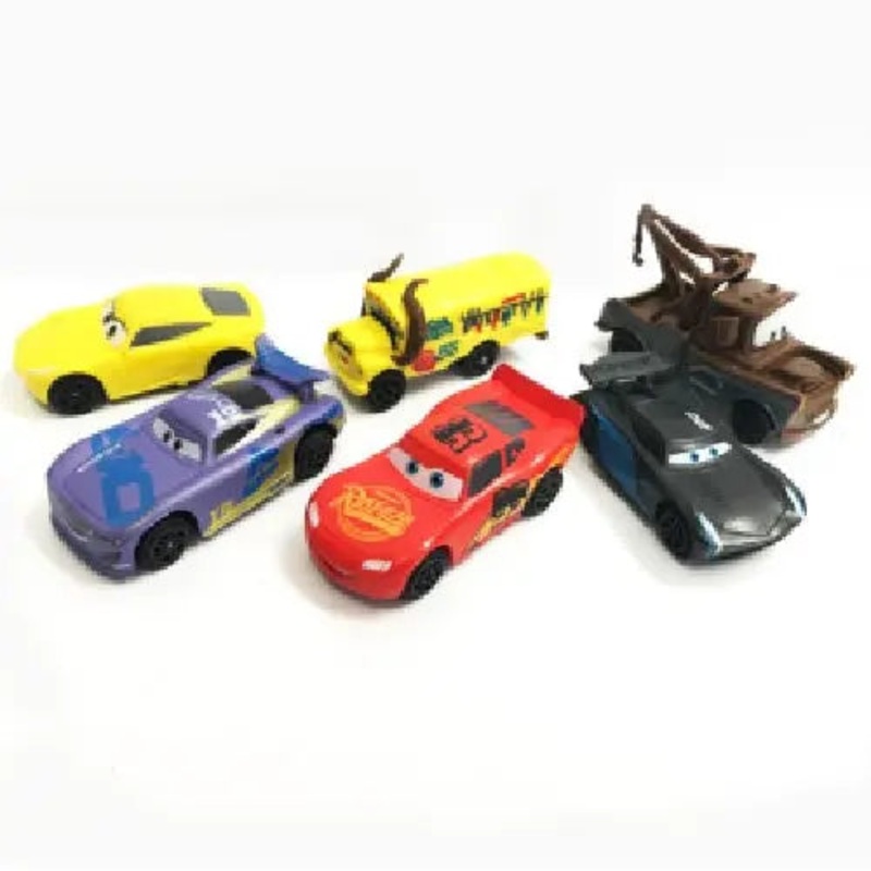 Cars Characters Cake Topper Set
