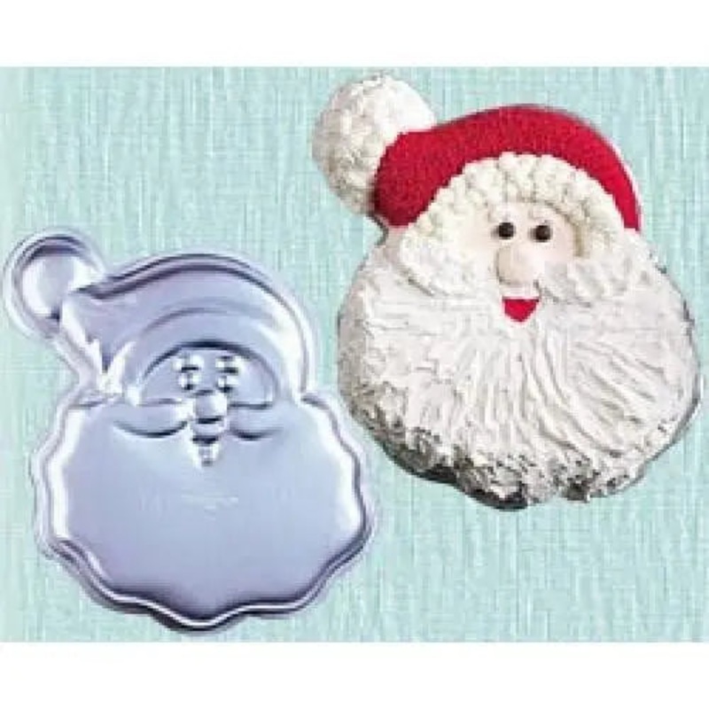 Christmas Santa Cake Tin Hire