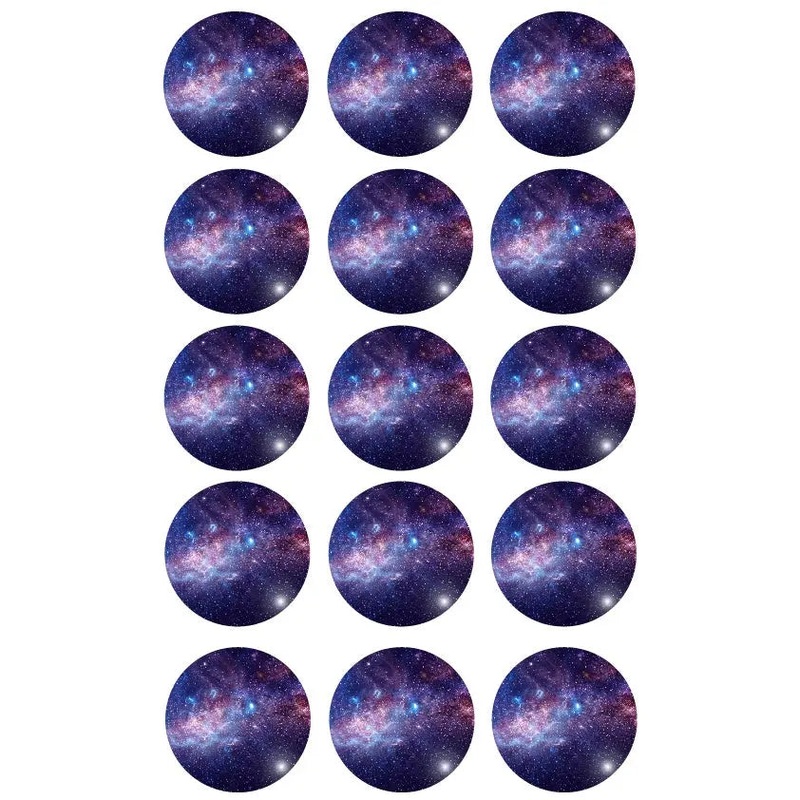 Galaxy Edible Cupcake Images