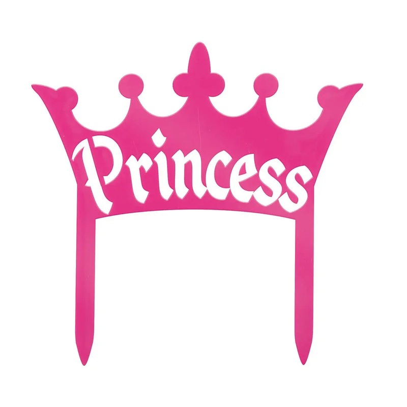 Princess Crown Cake Topper