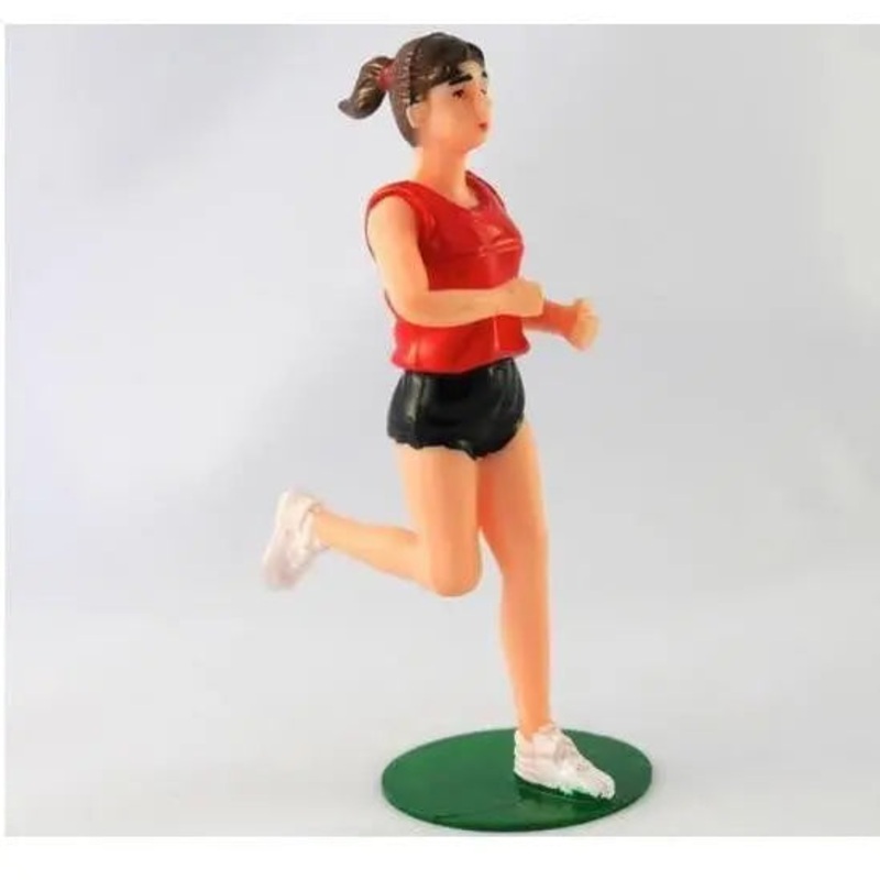 Running Girl Cake Topper