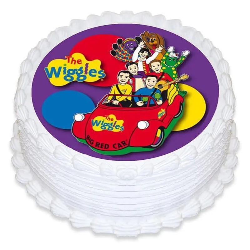 The Wiggles Edible Cake Image - Old Style