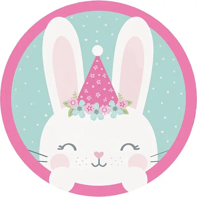 Baby Bunny Edible Cake Image