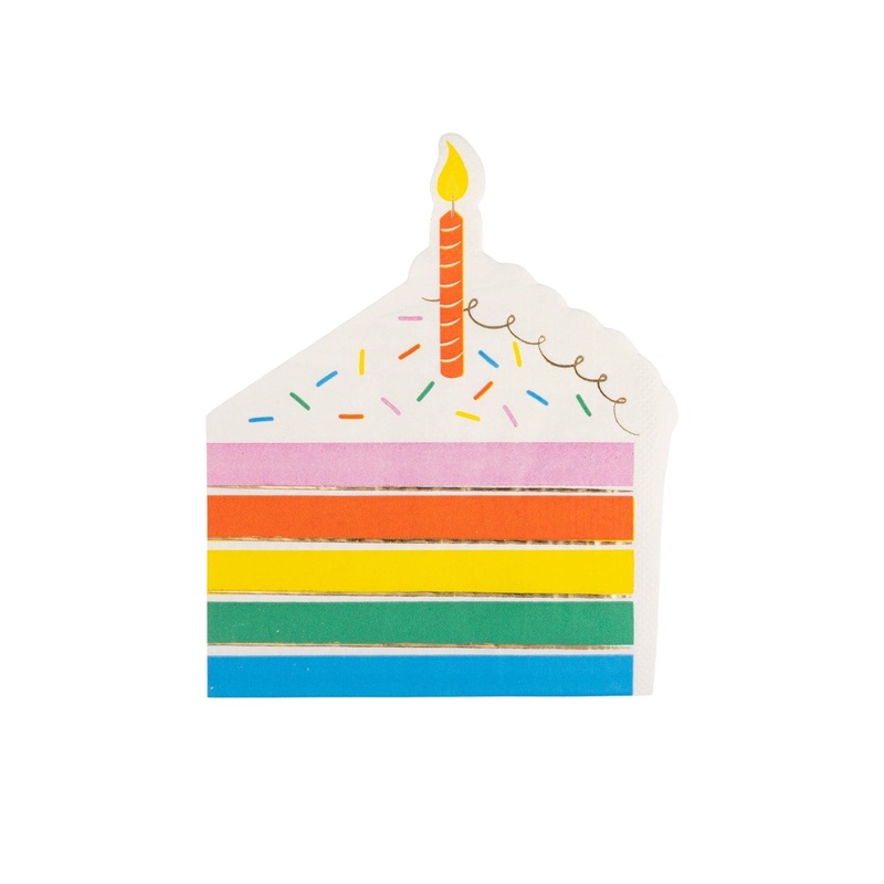 Birthday Cake Napkins
