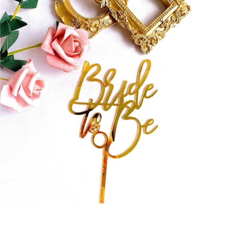 Cake Topper -  Bride to Be - Acryclic