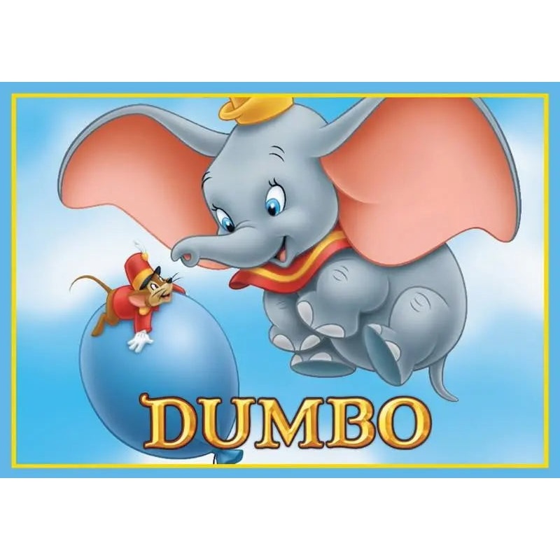 Dumbo Edible Cake Image - A4 Size