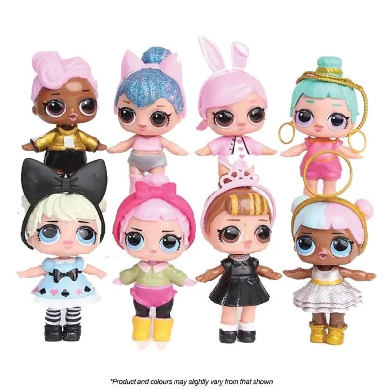 LOL Surprise Characters Cake Topper Set