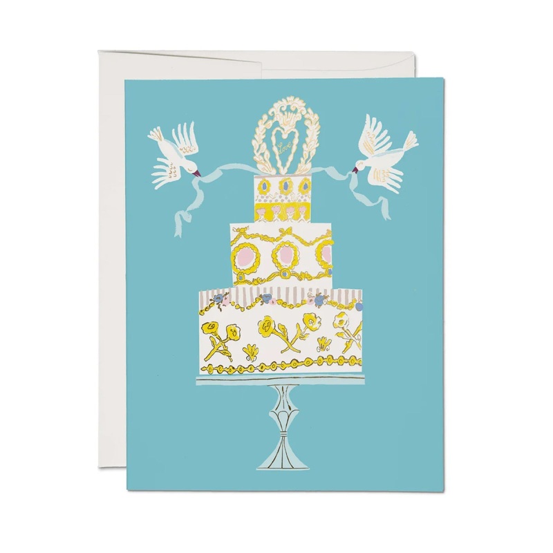 Love Cake Greeting Card
