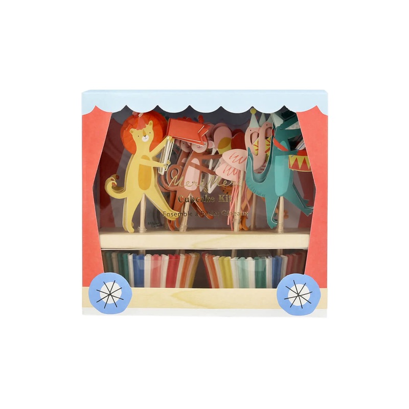 Meri Meri Party Animals Parade Cupcake Kit