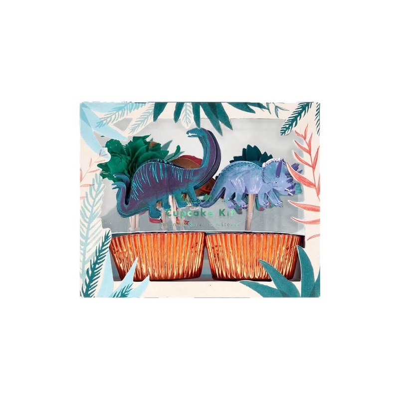 Meri Meri Party Dinosaur Kingdom Cupcake Kit