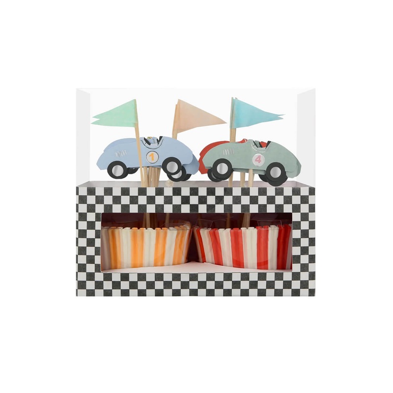 Meri Meri Party Race Car Cupcake Kit