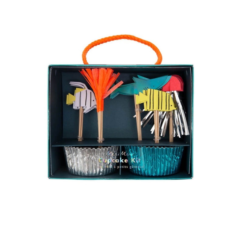 Meri Meri Party Under the Sea Cupcake Kit