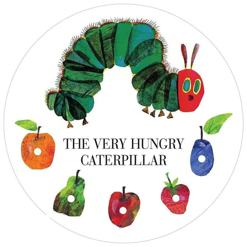 The Very Hungry Caterpillar Edible Cake Image