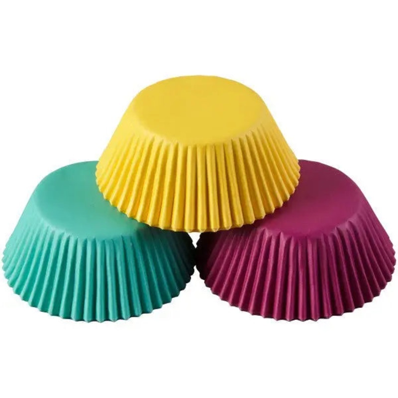 Wilton Jewel Tone Cupcake Papers - 75 Pkt