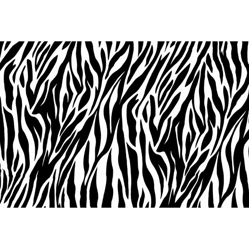 Zebra Print Edible Cake Image - A4 Size