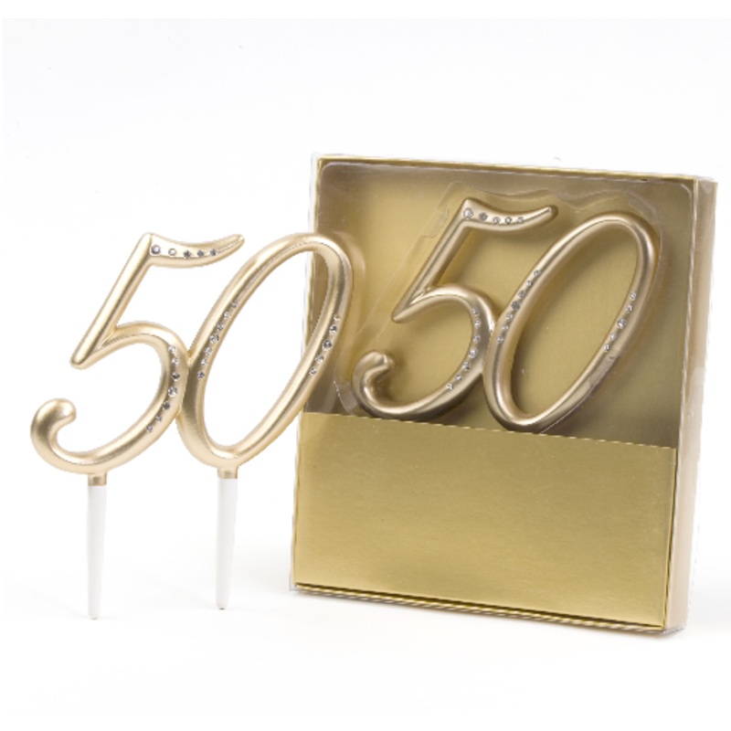 50th Anniversary Cake Decoration