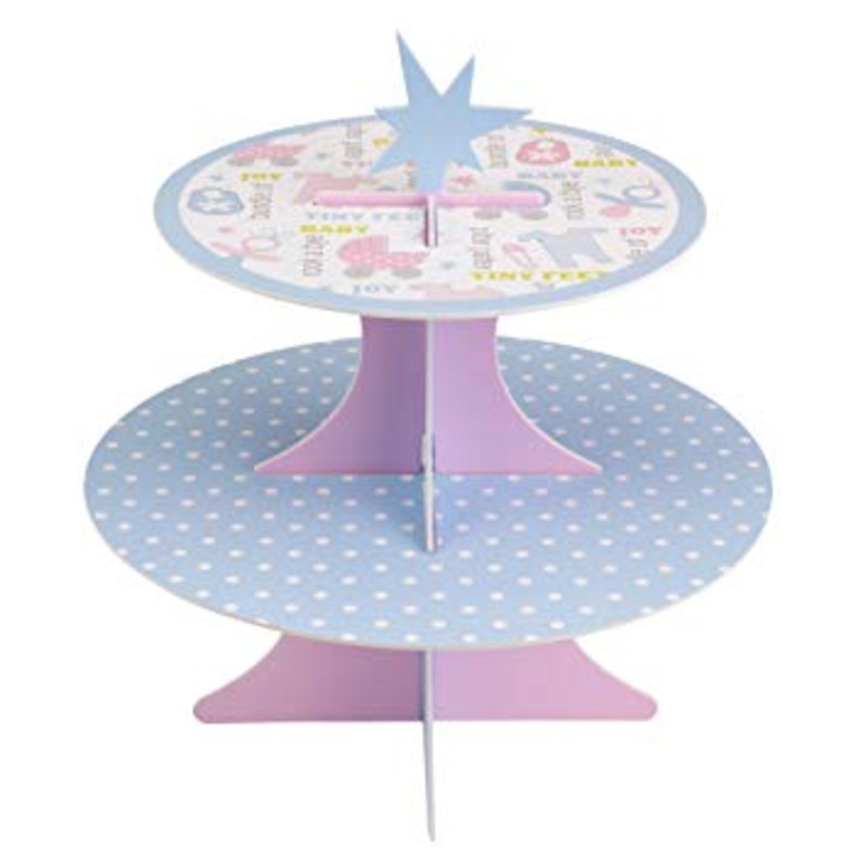 Tiny Feet Baby Shower Cupcake Stand