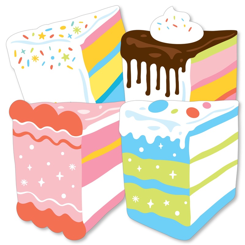 Cake Time - Decorations DIY Happy Birthday Party Essentials - Set of 20