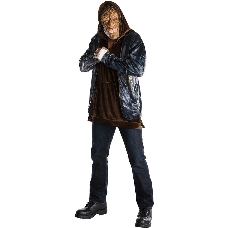 ADULTS DC COMICS SUPER VILLAIN KILLER CROC COSTUME (SIZE XLARGE)