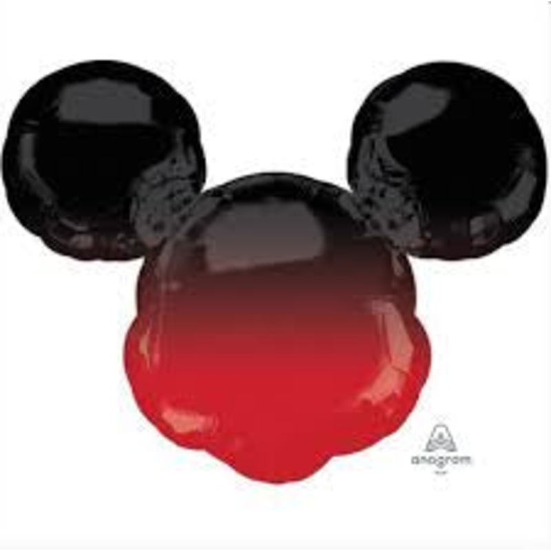 Ombre Mickey head super shape