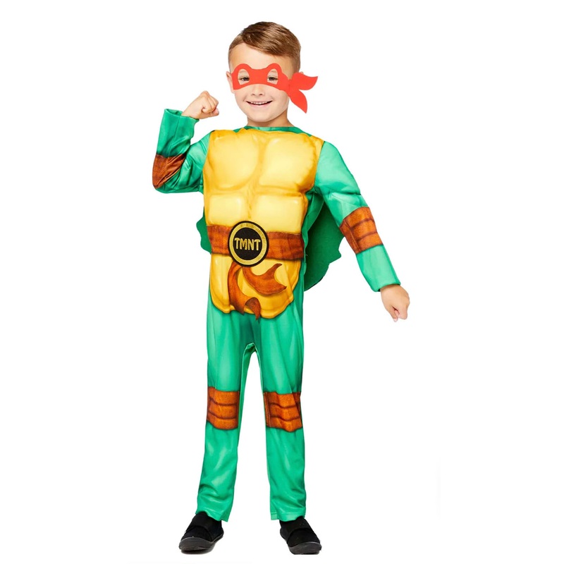 TEENAGE MUTANT NINJA TURTLES COSTUME 8-10 YEARS