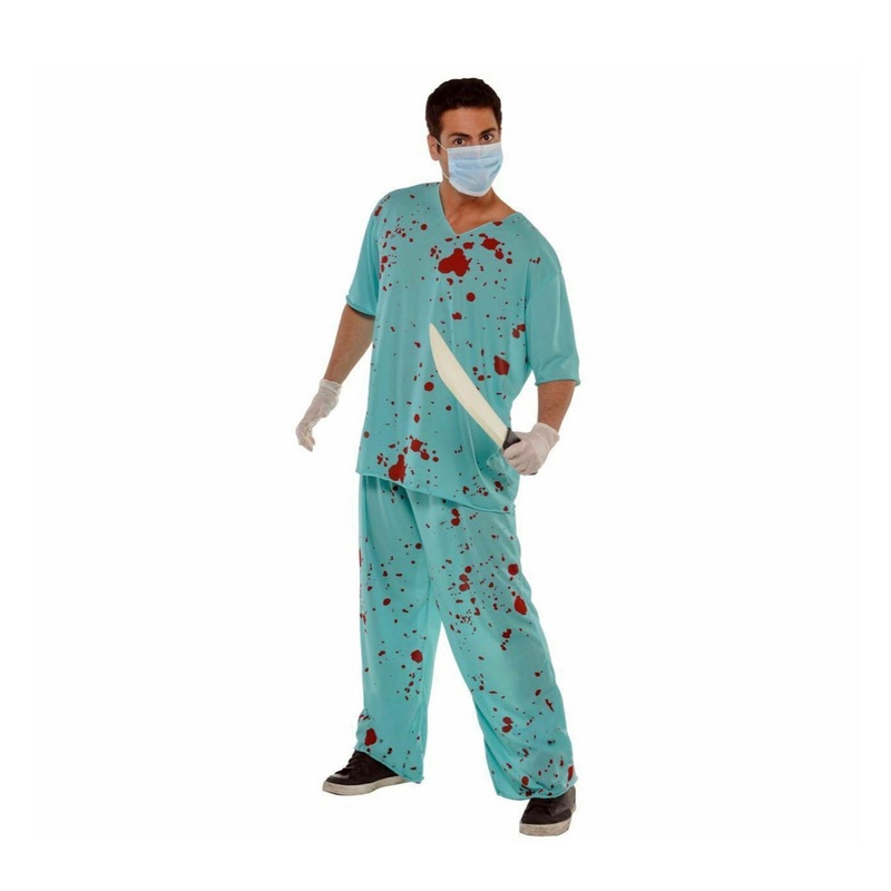 ADULT BLOODY DOCTOR SCRUBS