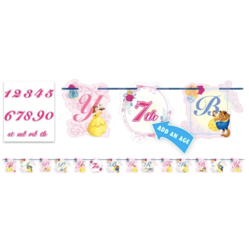 Beauty and the Beast Jumbo Banner