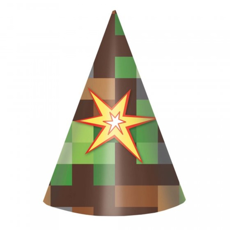 TNT PARTY! CARDBOARD CONE HATS